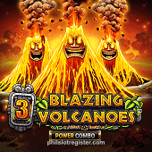 3 Blazing Volcanoes Power Combo Card Game
